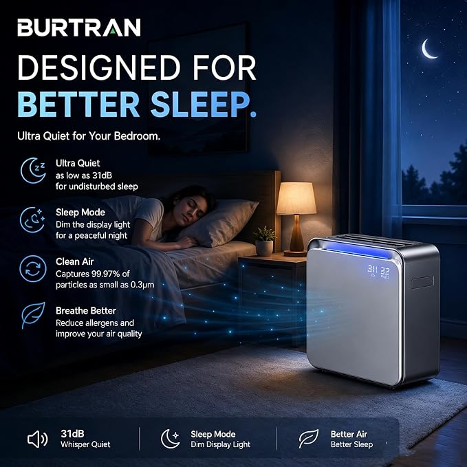 BURTRAN A31 HEPA14 Air Purifier - Image 5