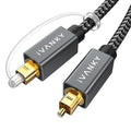 IVANKY Optical Audio Cable 6ft/1.8M Digital Audio Optical Cable by ivanky