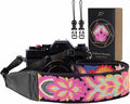 Padwa Lifestyle Colorful Knit Camera Strap by PadwaLifestyleCameraStrap