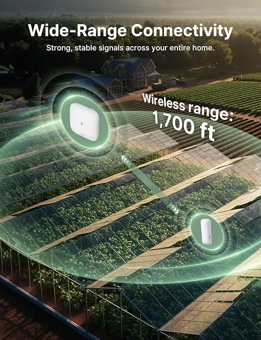 X-Sense Wi-Fi Temperature and Humidity Monitor, Indoor Humidity Meter - Image 3