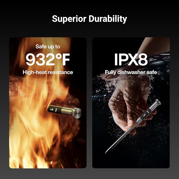 ThermoMaven Smart Bluetooth Wireless Meat Thermometer, 10X Enhanced Sub-1G - Image 8