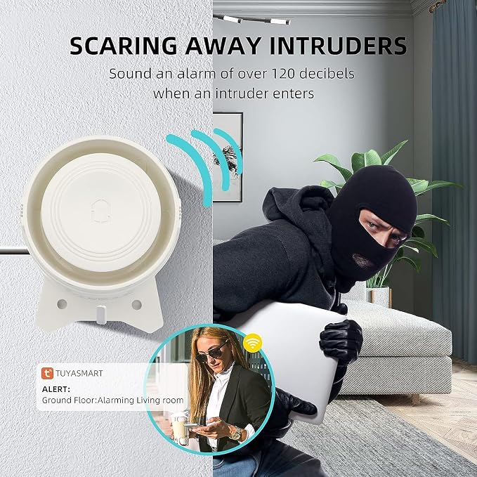 WiFi and 3/4G GSM Home Burglar Security Alarm System Auto Dial - Image 6