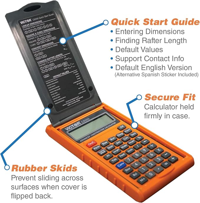 Victor C6000 Advanced Construction Calculator - Image 9
