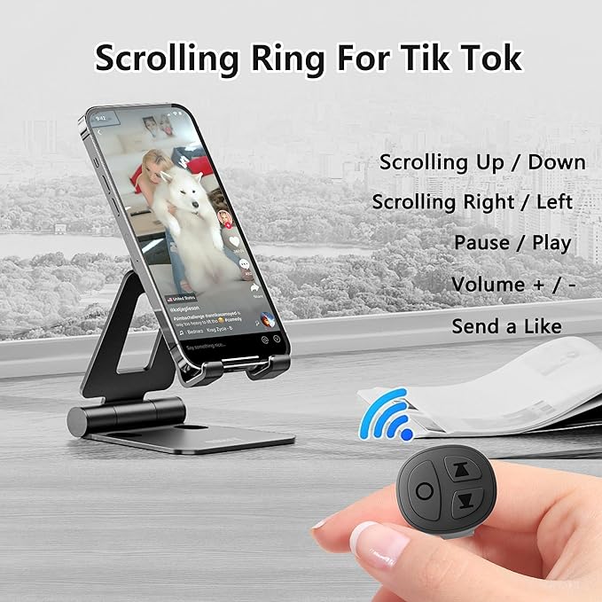 TikTok Scrolling Ring, Scrolling Ring Remote - Image 2