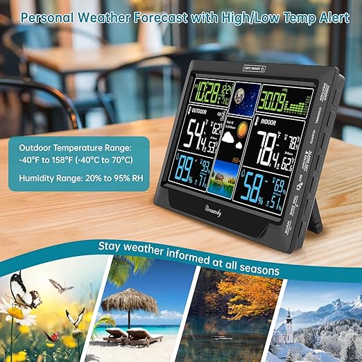 DreamSky Weather Station Indoor Outdoor Thermometer Wireless - Image 4