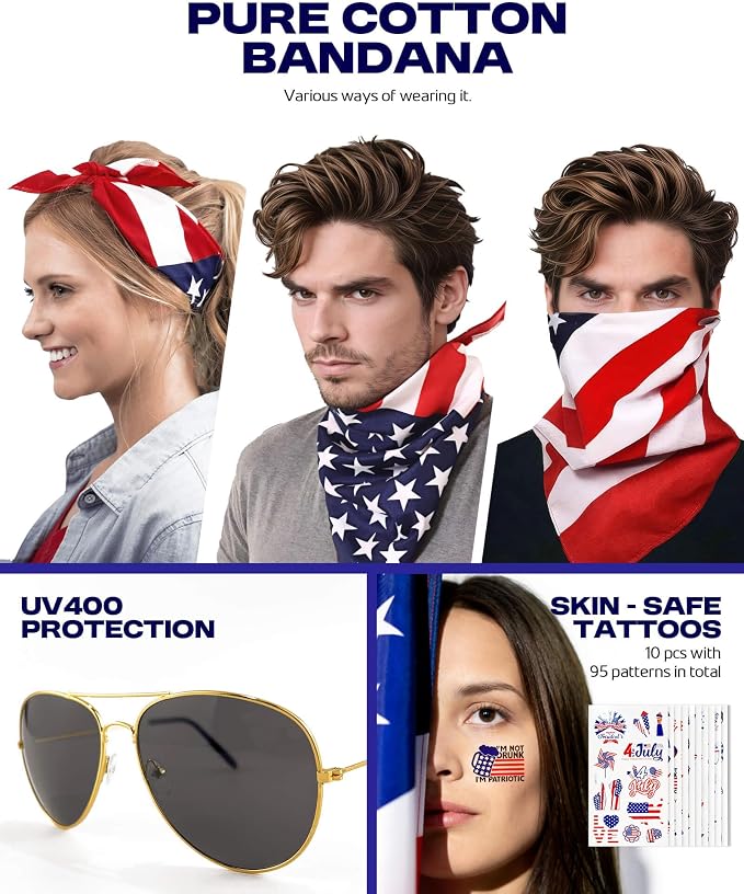 250 Year Wearable American Flag Cape Costume Set 250th Anniversary Merchandise - Image 5