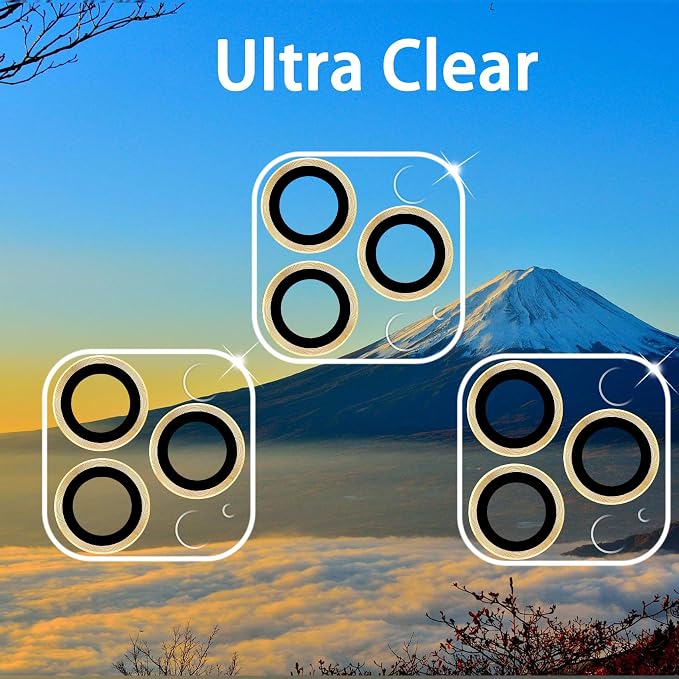 Dengduoduo 3 Pack Tempered Glass Camera Lens Protector - Image 4