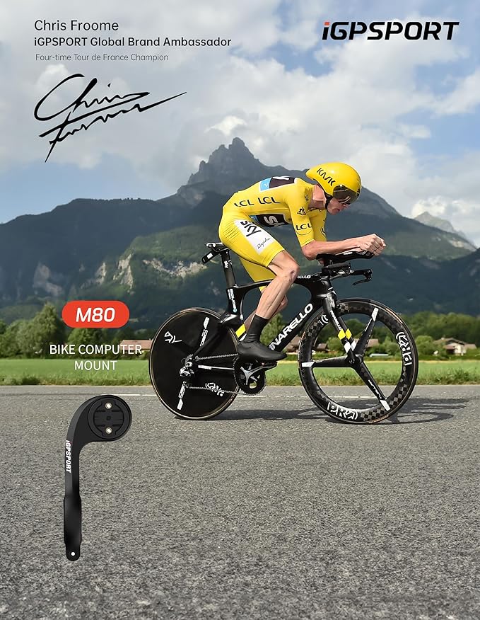 iGPSPORT Bike Computer Mount, Light Weight Common Bike Mount Compatible - Image 2