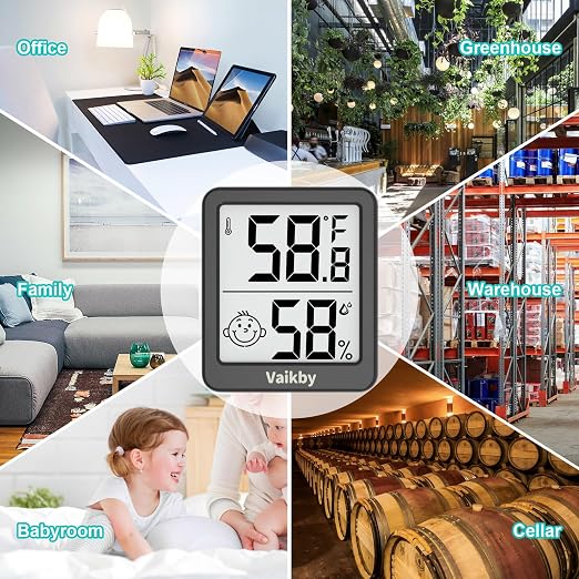 Indoor Humidity Meter Hygrometer 3Pack, Room Thermometer - Image 8