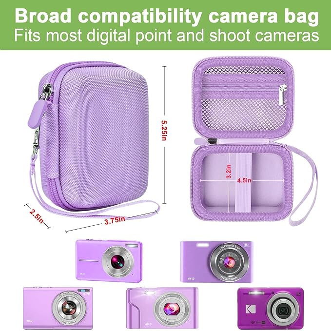 ALKOO Case Compatible with CAMKORY Digital Camera/for VAHOIALD FHD 1080P - Image 3