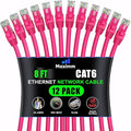 Maximm Cat 6 Ethernet Cable - 8 ft - High-Speed LAN by MaximmCable
