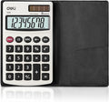 Calculator, Deli Standard Function Basic Calculators, Solar Battery Dual Power by delioffice