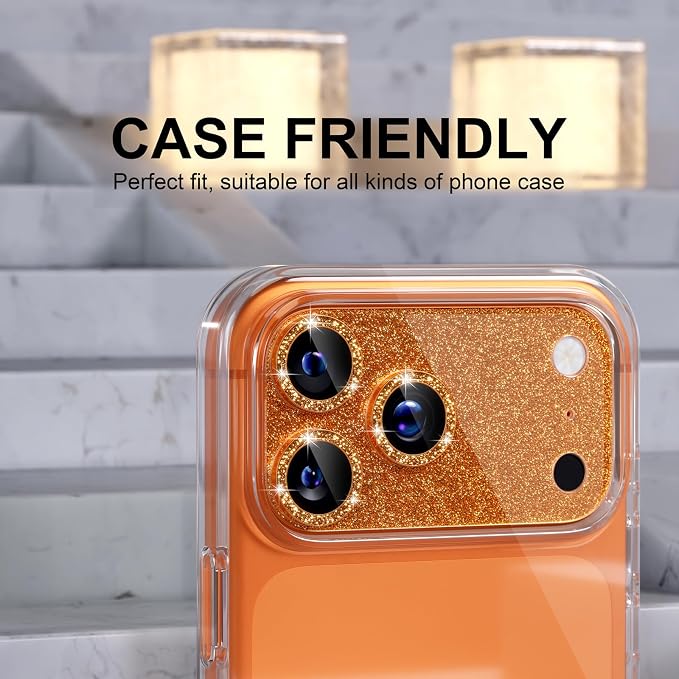 Choiche Compatible for iPhone 17 Pro Max Camera Lens Protector, Bling Camera - Image 4