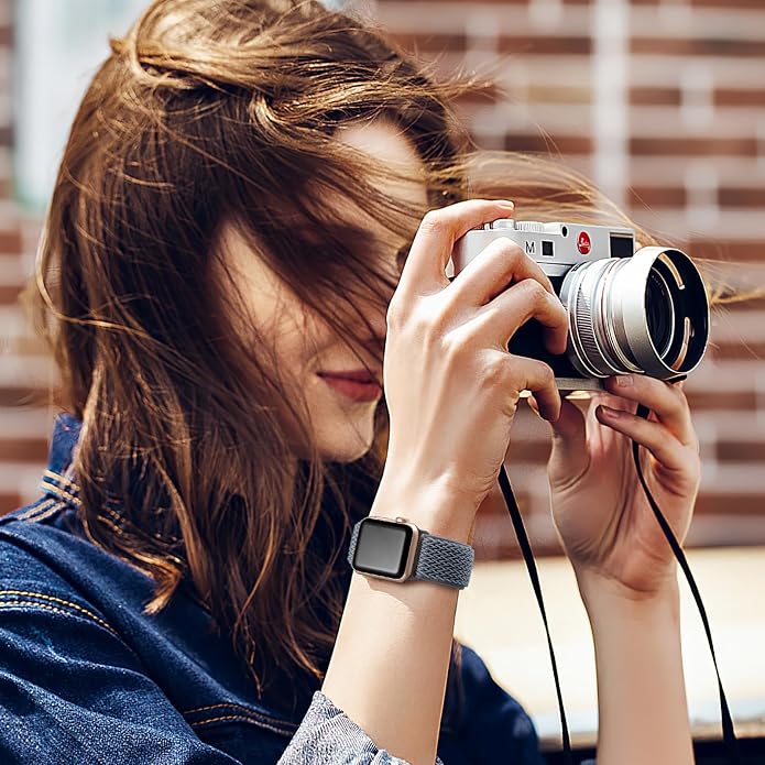Lerobo Stretchy Nylon Solo Loop Band, Compatible - Image 7