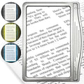 MAGNIPROS Patented 3X Large LED Page Magnifier by MagniPros