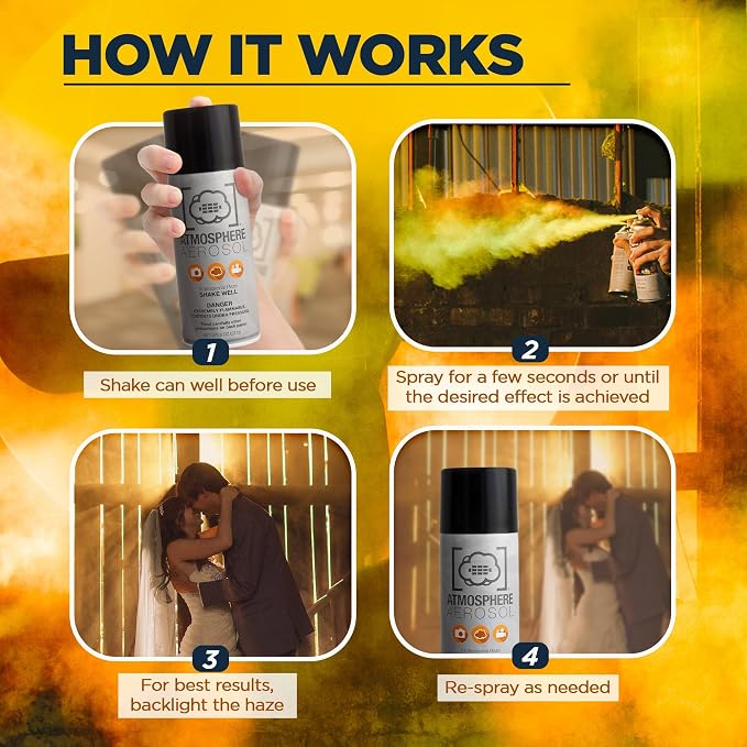 5 Pack Atmosphere Aerosol Haze/Fog Spray - Image 4