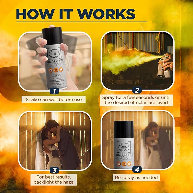 10 Pack Atmosphere Aerosol Haze/Fog Spray - Image 4