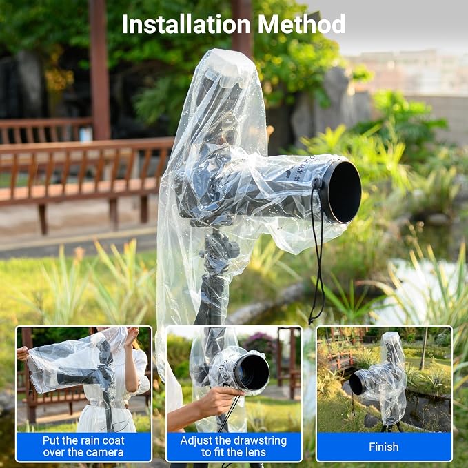 2 Pack 18" Long Camera Rain Cover - Image 5