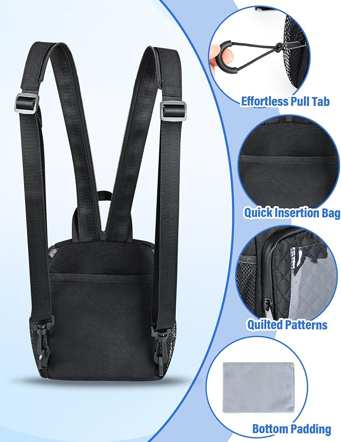 PLOZANO Shockproof Camera Sling Bag Compatible - Image 6