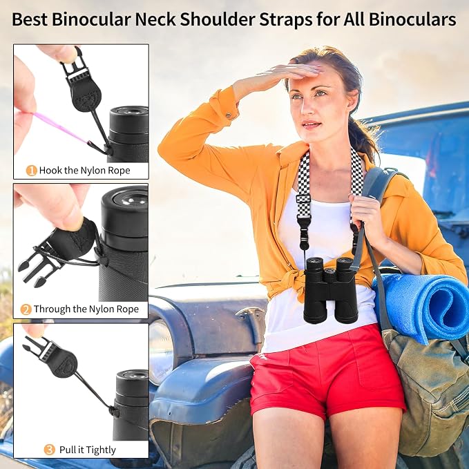 FIEIL Nylon iPad Strap, Adjustable Camera Neck Strap, Comfortable Shoulder Strap - Image 4