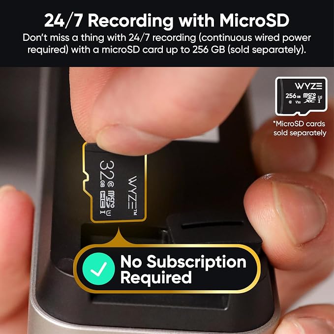 Wyze Battery Video Doorbell Wireless Camera, 1536x1536 HD+ - Image 13