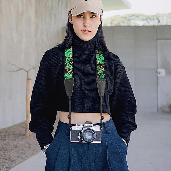 Padwa Lifestyle Green Rose Camera Strap - Image 5