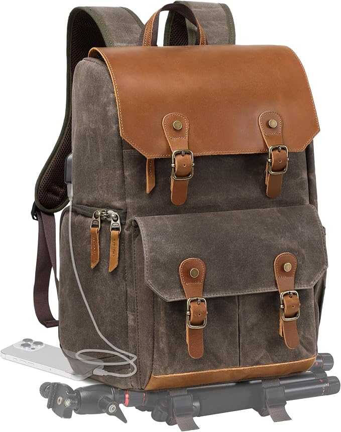 Padwa Lifestyle Coffee Camera Backpack - Image 9