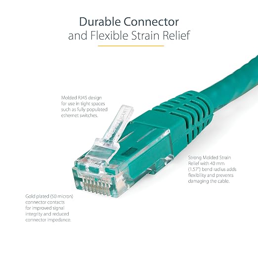 StarTech 3ft CAT6 Ethernet Cable - Image 3