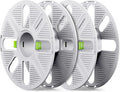 Quick-Swap Reusable Spool for Refill Filament, Two-Finger Press Design by MarsWork