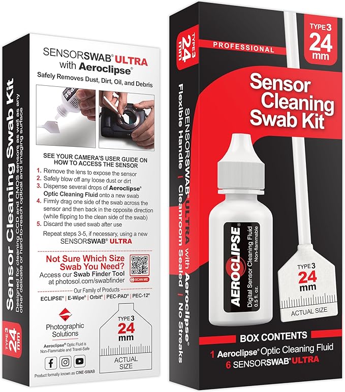 Sensor Cleaning Swab Kit by PhotographicSolutions