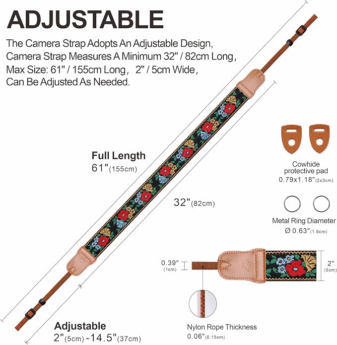Padwa Lifestyle Camera Strap - Image 4