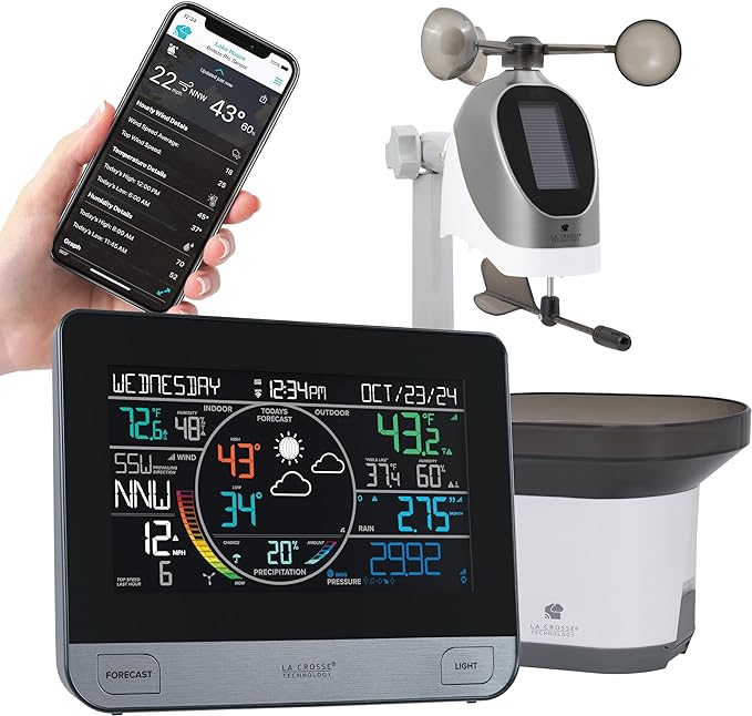 La Crosse Technology 328-69357-INT Wi-Fi Professional Weather Station by LaCrosseTechnology