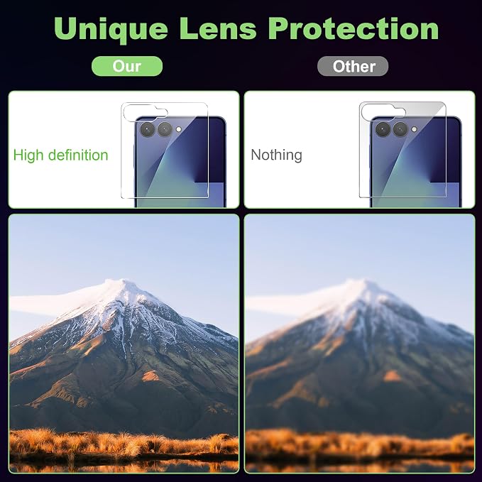 for Samsung Galaxy Z Flip 7 Screen Protector Ultra HD Tempered Glass flim - Image 7