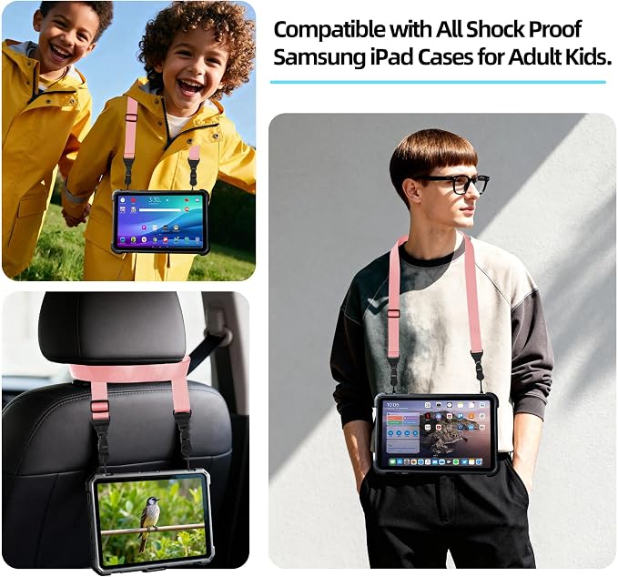 Adjustable Camera Strap Neck:Comfortable iPad Strap Nylon Neck Lanyard - Image 5