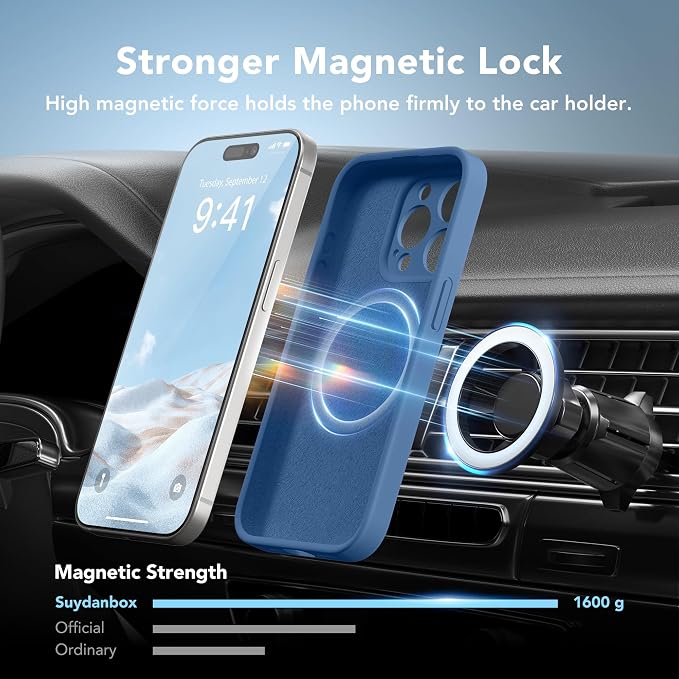 Magnetic for iPhone 14 Pro Max Case, Compatible - Image 3