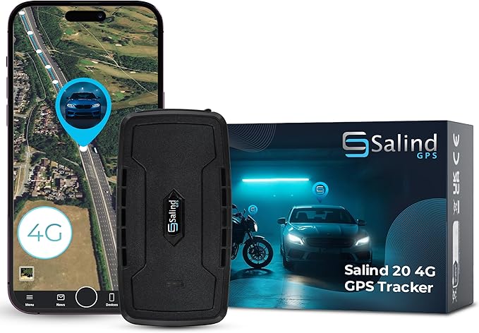 SALIND GPS Tracker – Heavy-Duty Magnetic Car & Truck Tracker, Real-Time by SalindGPSTrackers