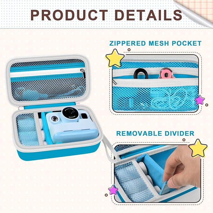 Kids Instant Print Camera Case Compatible - Image 5
