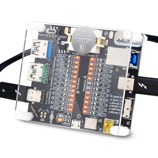 Treedix USB Cable Tester Board USB Cable Checker Data Wire - Image 5