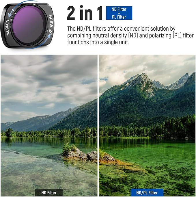 NEEWER ND/PL Filter Set & 0.75X Wide Angle Lens Compatible - Image 5