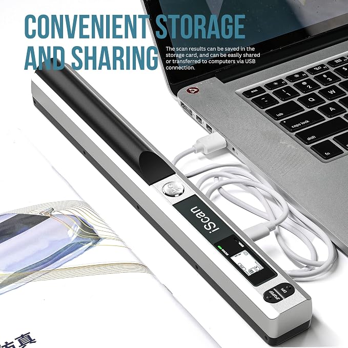 Portable Document Scanner, Receipt Scanners - Image 6