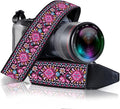 Art Tribute Camera Strap, Vintage Embroidered Neck Shoulder & Crossbody Camera by ArtTribute