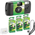 Fujifilm QuickSnap Flash 400 Disposable 35mm Camera + Hand Strap + Quality by FUJIFILM