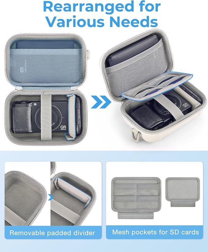 BAGSMART Digital Camera Case, Waterproof & Protective Small Camera Bag - Image 7