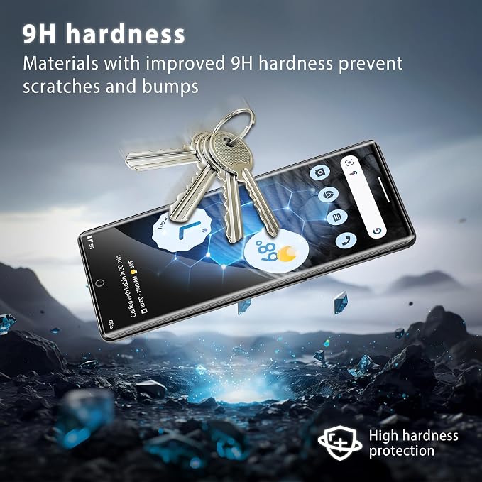 2+2 Pack for Google Pixel 7 Pro Screen Protector 6.7 inch, 9H Tempered Glass - Image 3