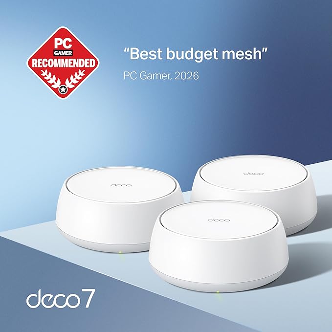 TP-Link Deco 7 BE25 Dual-Band BE5000 WiFi 7 Mesh Wi-Fi System | 4-Stream 5 Gbps - Image 2