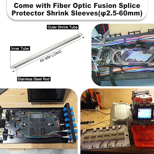 12 Strand Singlemode 9/125 ST-UPC Fiber Pigtail, ST OS2 Fiber Optic Pigtail - Image 5
