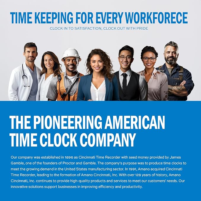 Amano TCX-21 Time Clock for Employees - Image 4