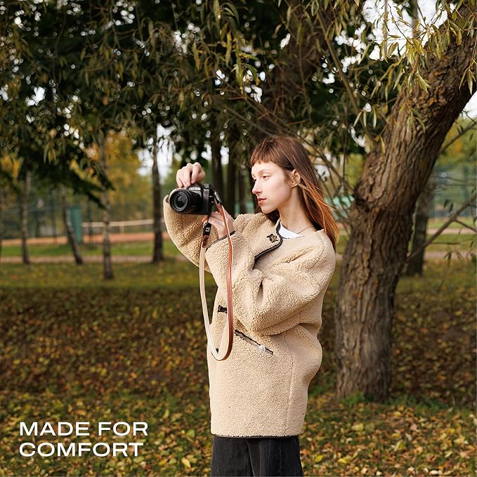 C Coiro Thin Leather Camera Strap - Image 6