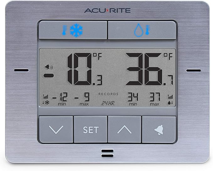 AcuRite Digital Wireless Fridge and Freezer Thermometer - Image 5