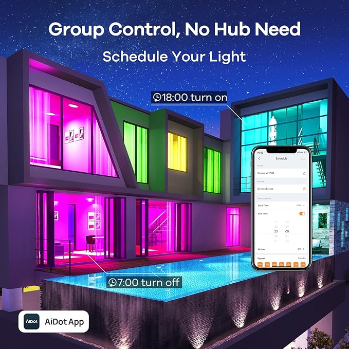 Linkind WiFi Smart Light Bulbs, Alexa Light Bulb Work - Image 7